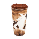 Cypress Home Realistic Horse Ceramic Travel Mug
