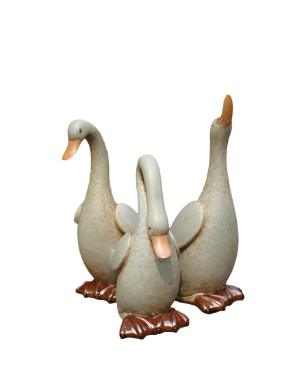 Transpac Small Ceramic Duck Figurine