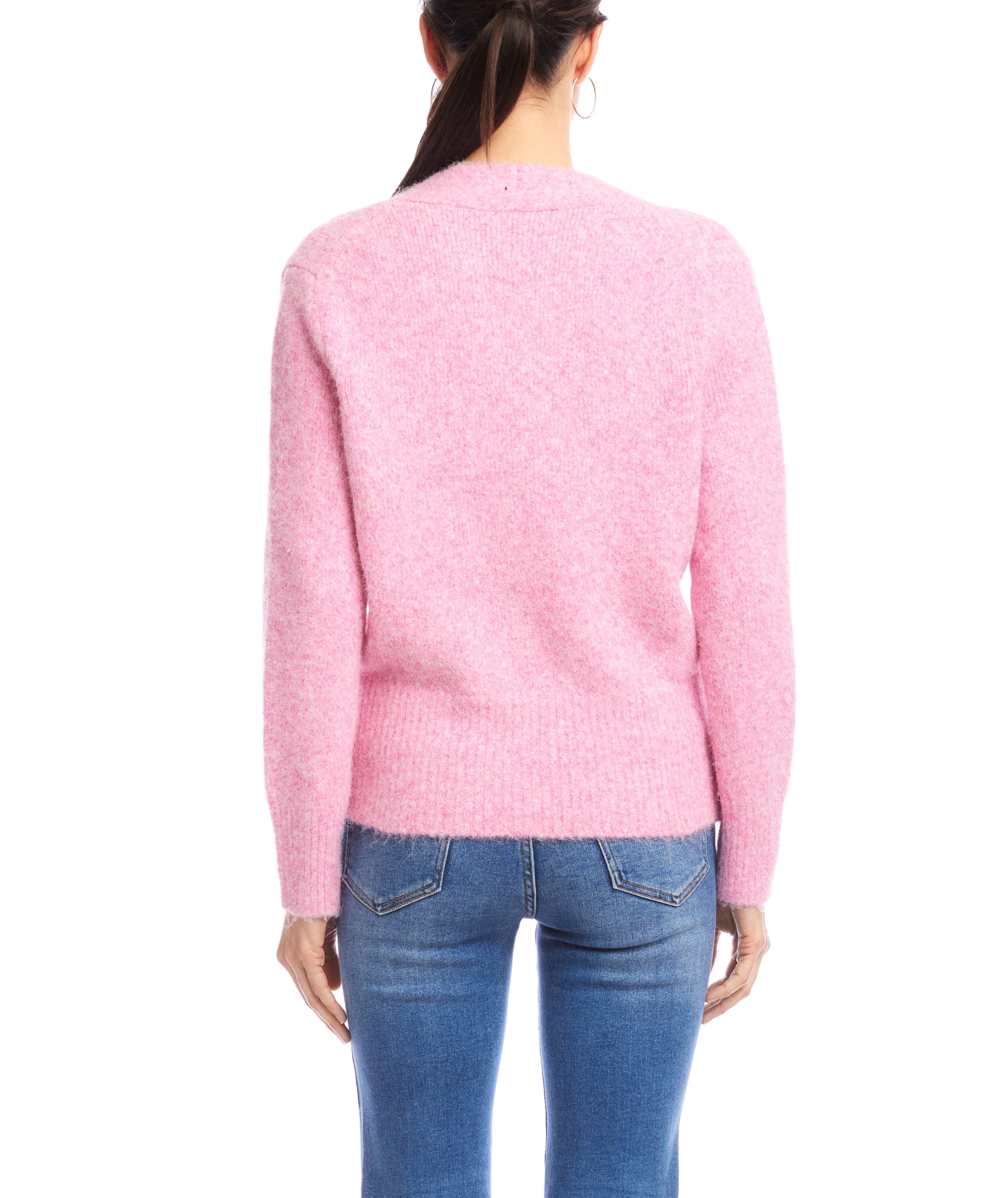Karen Kane Womens Wrap Sweater