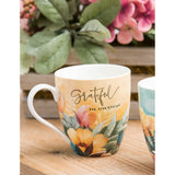 Evergreen Sunday Morning Ceramic Cup O' Java Mug - 17 oz.