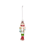 Evergreen Baking Spirits Bright Candy Nutcracker Glass Ornament