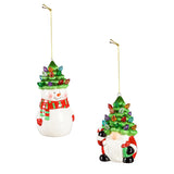 Evergreen Christmas Vacation LED Christmas Character with Tree Hat Ornament