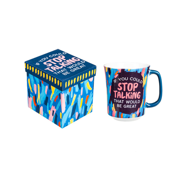 Evergreen Stop Talking Cup of Awesome Mug - 14 oz.