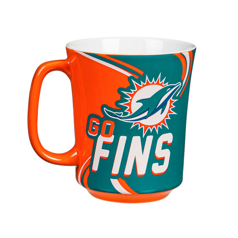 Team Sports America Miami Dolphins Ceramic Mug