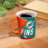 Team Sports America Miami Dolphins Ceramic Mug