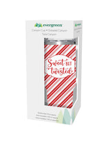 Evergreen Baking Spirits Bright Sweet But Twisted Stainless Steel Canyon Cup with Straw Tumbler