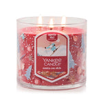 Yankee Candle 3-Wick Candle - Santa On Skis