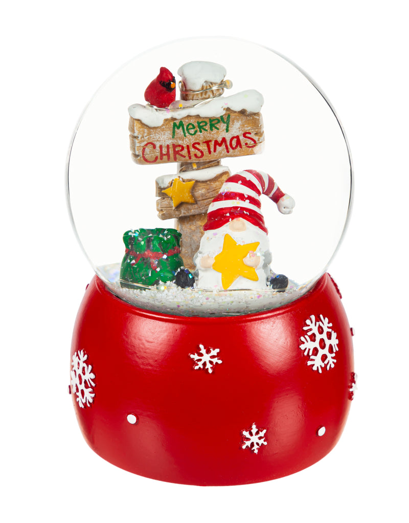 Evergreen Merry Christmas Water Globe