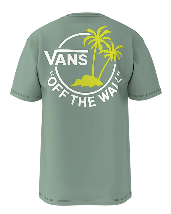 Vans Mens Classic Mini Dual Palm II Short Sleeve T-Shirt