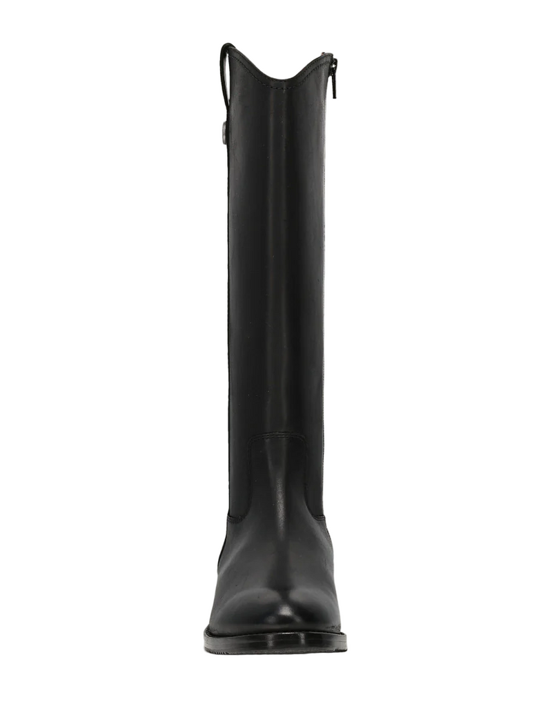 Frye Womens Melissa Button Tall Inside Zip Boots