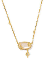 Kendra Scott Elisa Star Gold Short Pendant Necklace - Mother of Pearl