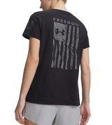 Under Armour Womens UA Freedom Flag Short Sleeve T-Shirt