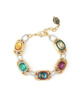 Kurt Geiger Two-Tone Gemstone Chain Bracelet