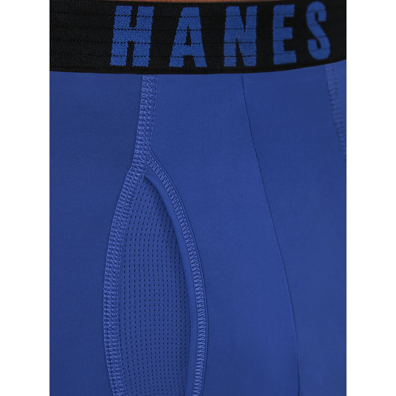 Hanes Mens Elastic Waistband Anti-Chafe Underpants - 3 pk