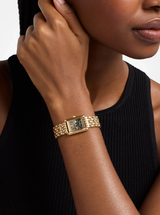 Michael Kors Womens Petite Essex Gold-Tone Watch