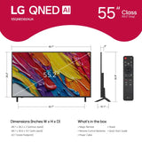 LG 55" Class 82A Series QNED AI 4K UHD Smart webOS TV