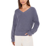 Tommy Bahama Womens Salt & Sea Wash Wave V-Neck Sweater