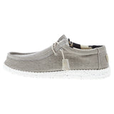 Hey Dude Mens Wally Canvas Stretch Slip-On Shoes