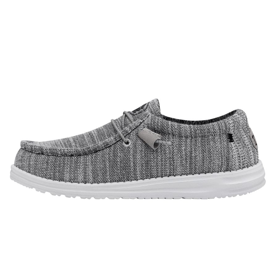 Hey Dude Mens Wally Stretch Mix Slip-On Shoes – ShopCGX Hey Dude Mens Wally Stretch Mix Slip-On Shoes – ShopCGX