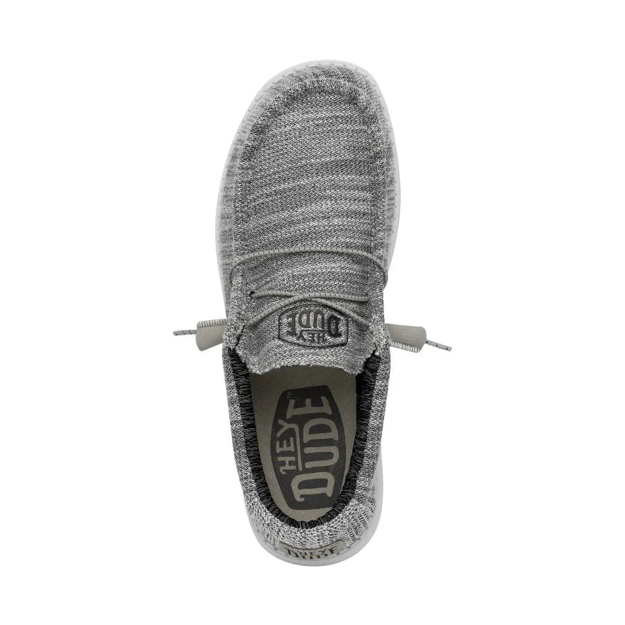 Hey Dude Mens Wally Stretch Mix Slip-On Shoes