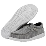 Hey Dude Mens Wally Stretch Mix Slip-On Shoes