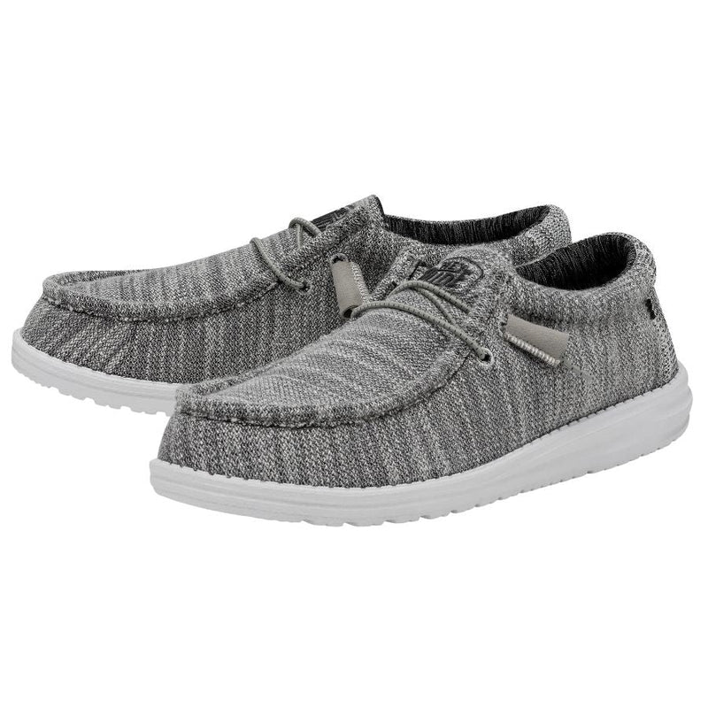 Hey Dude Mens Wally Stretch Mix Slip-On Shoes