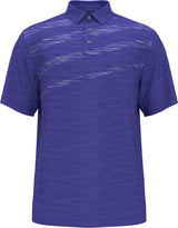 PGA Tour Mens Pro Series Asymmetric Short Sleeve Golf Polo Shirt