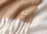 UGG Simona Faux Mohair Throw Blanket