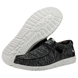 Hey Dude Mens Wally Sox Stitch Slip-On Shoes