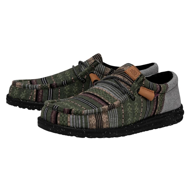 Hey Dude Mens Wally Funk Baja Slip-On Shoes