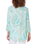 Ruby Rd. Womens Knit Turkish Paisley Top