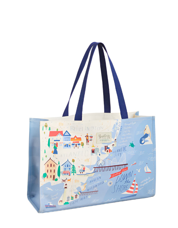 Spartina 449 Down The Shore Market Tote Handbag