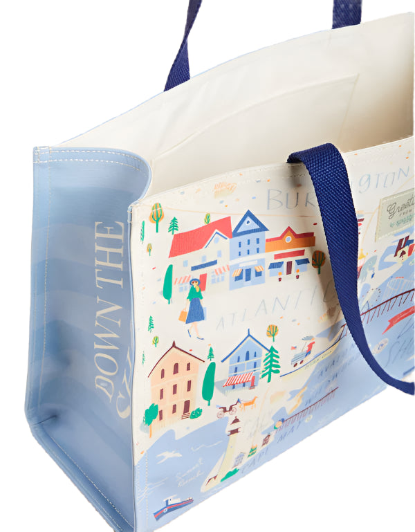 Spartina 449 Down The Shore Market Tote Handbag