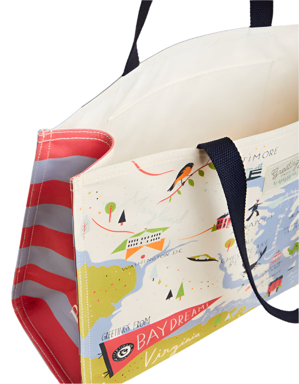 Spartina 449 Bay Dreams Market Tote Handbag