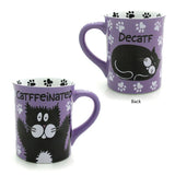 Enesco Our Name Is Mud Catffeinated Mug