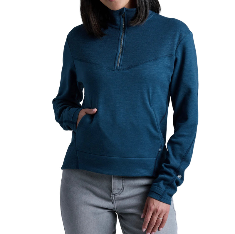 KÜHL Womens Lola 1/2 Zip Pullover Sweatshirt