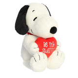Aurora Peanuts 11" Snoopy Be My Sweetie Plush Toy