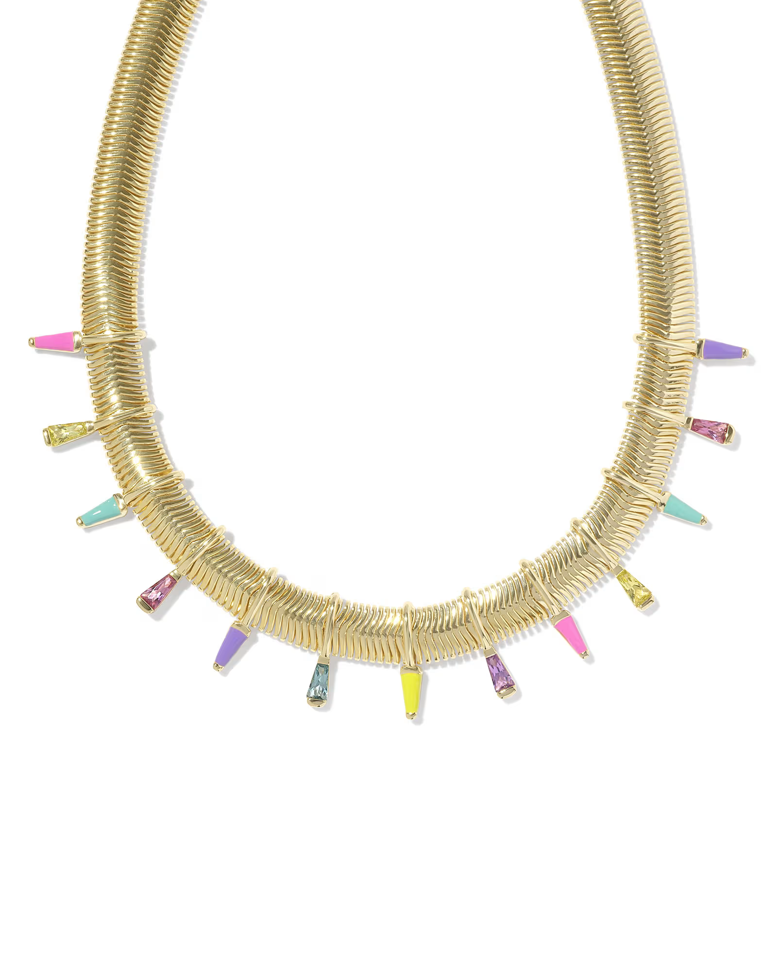 Kendra Scott Kelsey Statement Gold Necklace