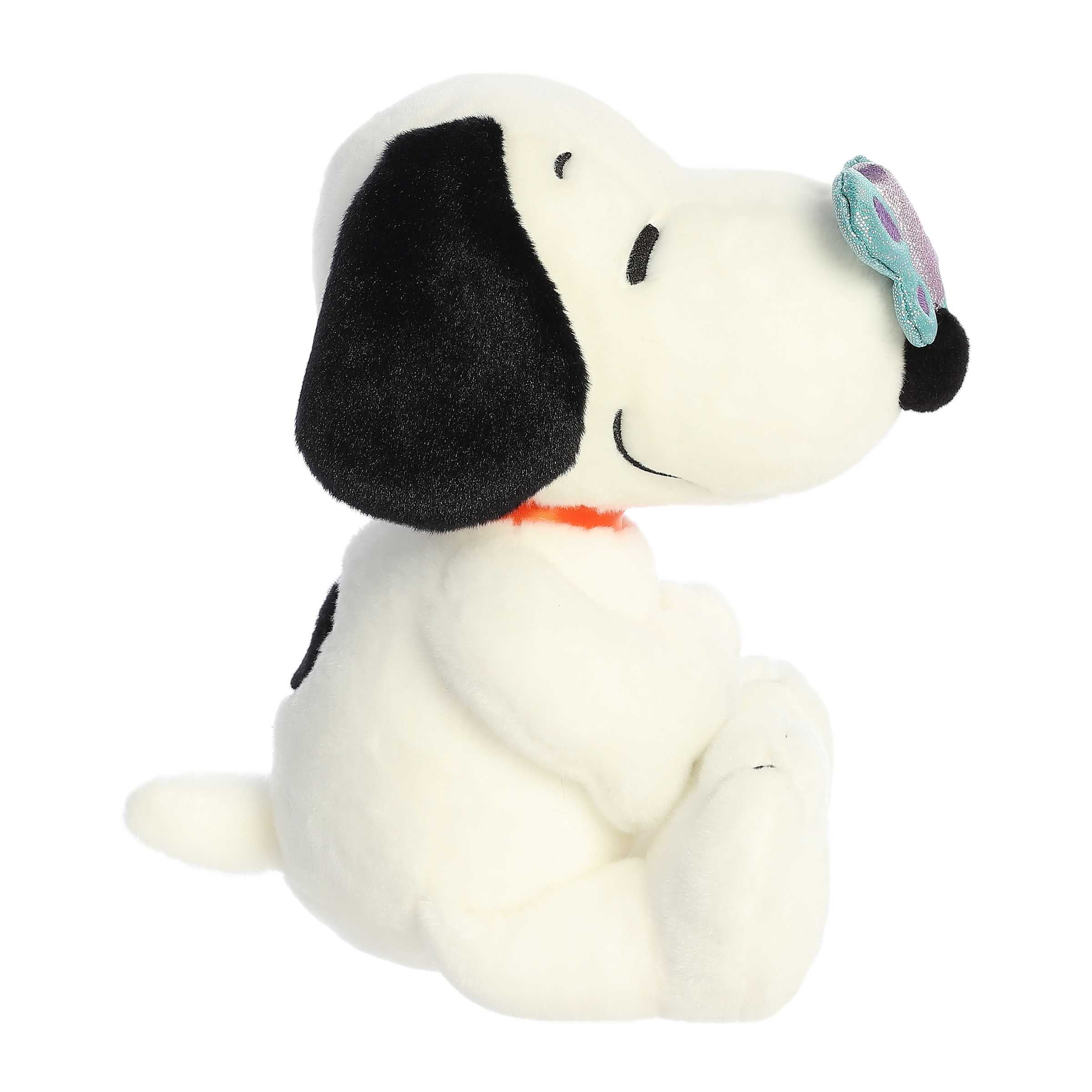 Aurora Peanuts 11" Snoopy with Butterfly Plush Toy