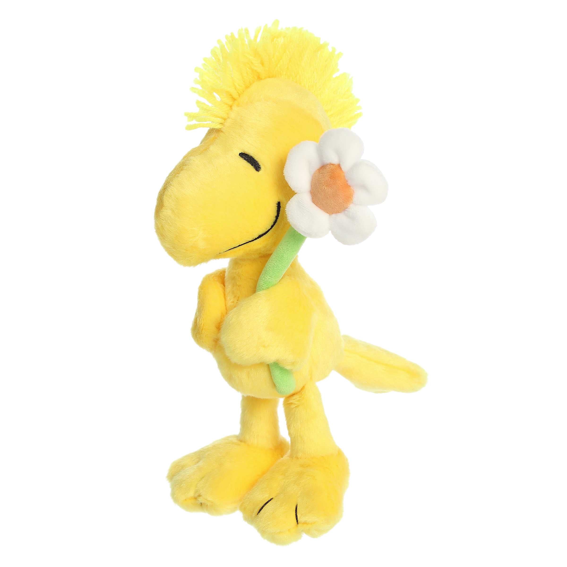 Aurora 6" Woodstock with Flower Plush Toy