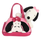 Aurora Peanuts Fancy Pals 7" Peek-A-Boo Belle Plush Toy