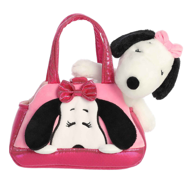 Aurora Peanuts Fancy Pals 7" Peek-A-Boo Belle Plush Toy