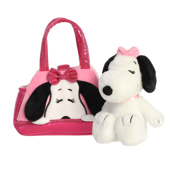 Aurora Peanuts Fancy Pals 7" Peek-A-Boo Belle Plush Toy