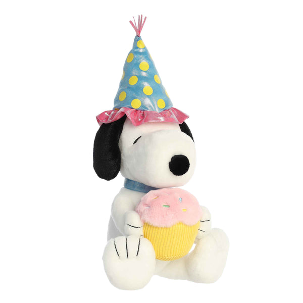 Aurora Peanuts Birthday Snoopy 12" Plush Toy