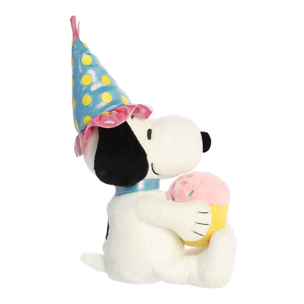 Aurora Peanuts Birthday Snoopy 12" Plush Toy