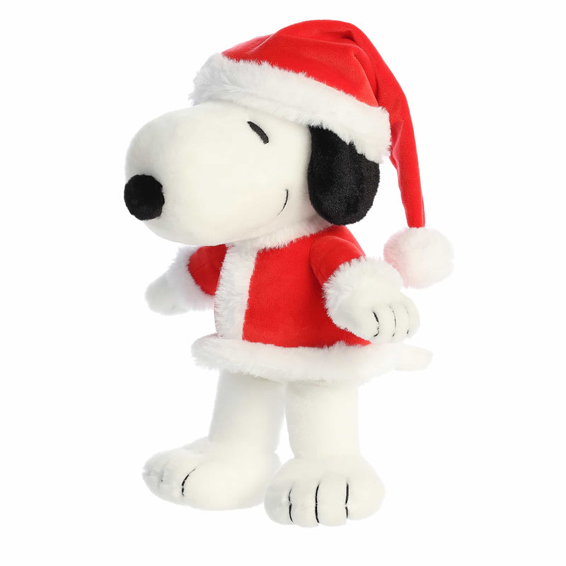 Aurora Peanut Santa Snoopy 12" Plush Toy