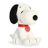 Aurora Peanuts 9" Snoopy Heart Tag Plush Toy