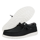 Hey Dude Mens Wally Canvas Stretch Slip-On Shoes