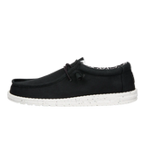 Hey Dude Mens Wally Canvas Stretch Slip-On Shoes