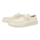 Hey Dude Mens Wally Stretch Canvas Slip-On Shoes